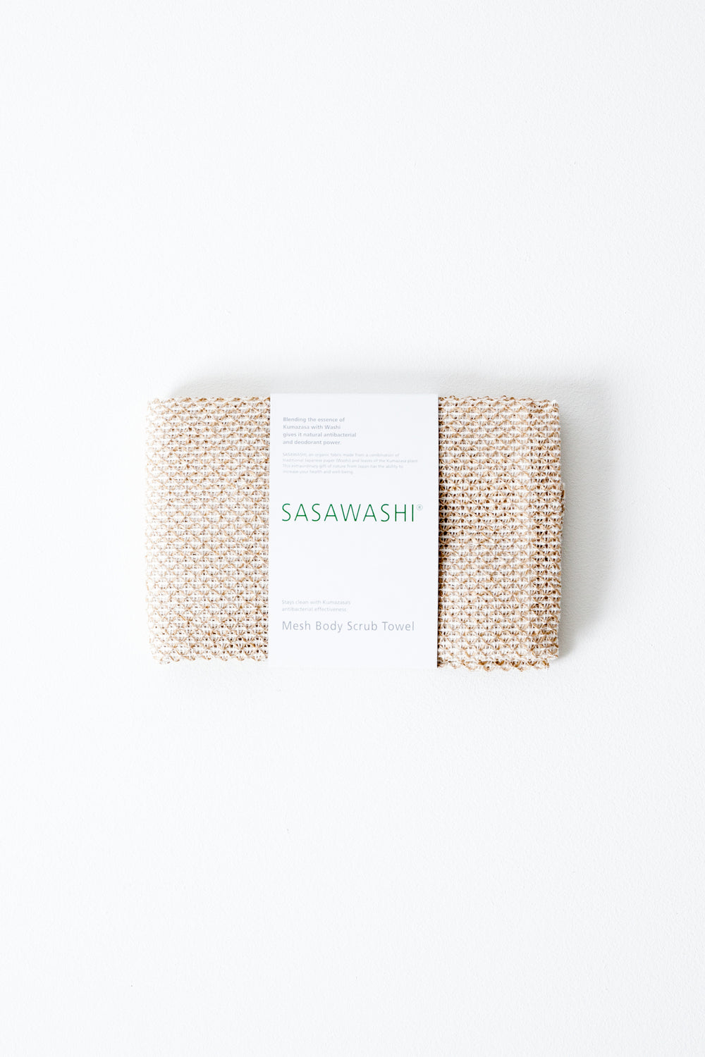 Sasawashi Mesh Body Scrub Towel