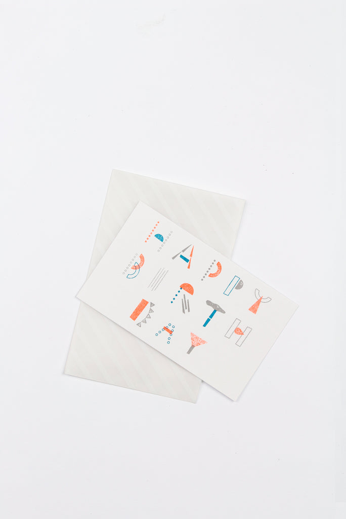 Message Card, Happy Birthday