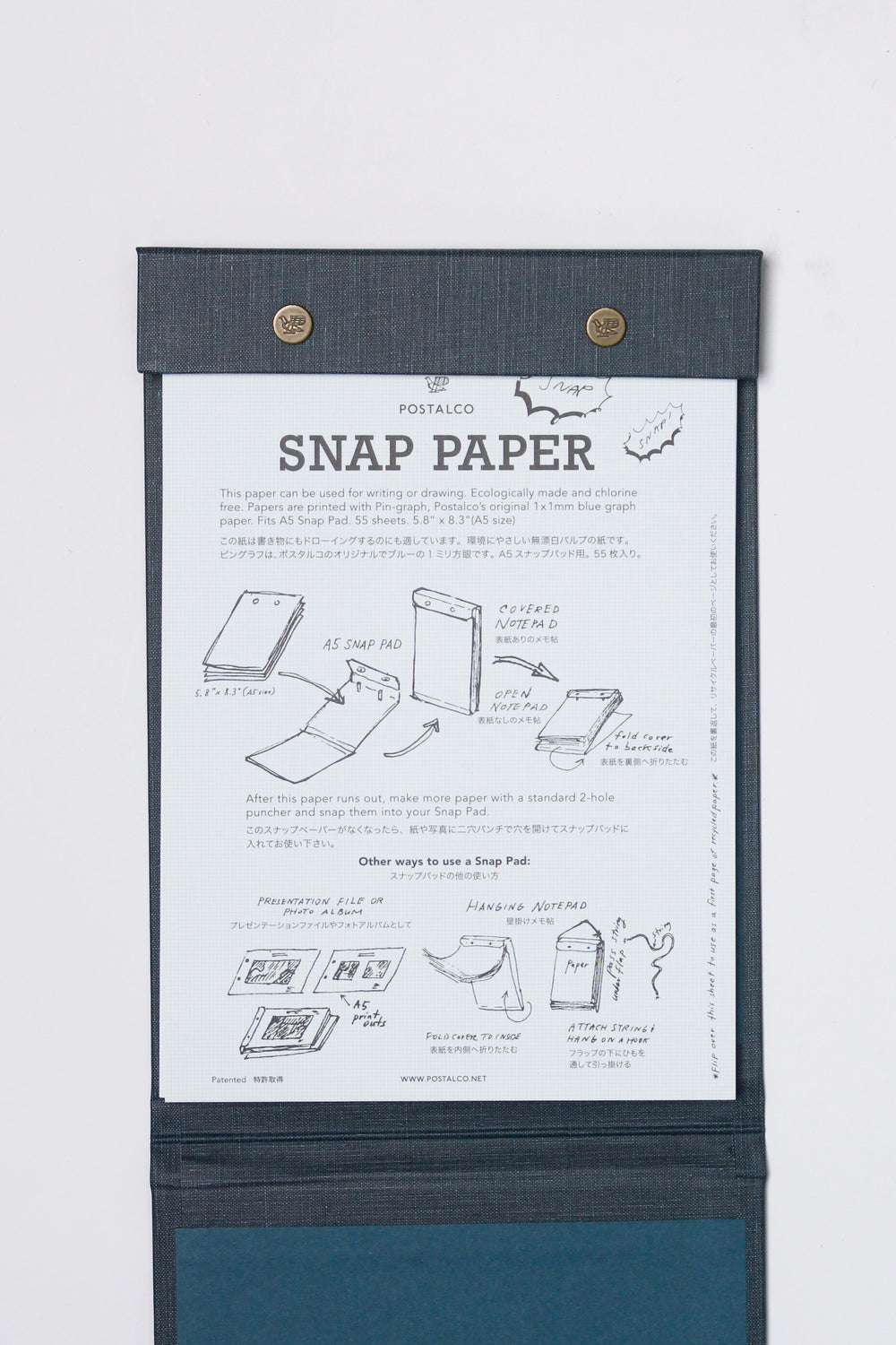 Snap Pad SQ A5 Dark Blue