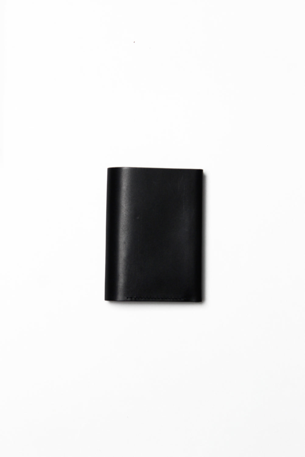 Pressed Cotton Card & Coin Wallet, Black