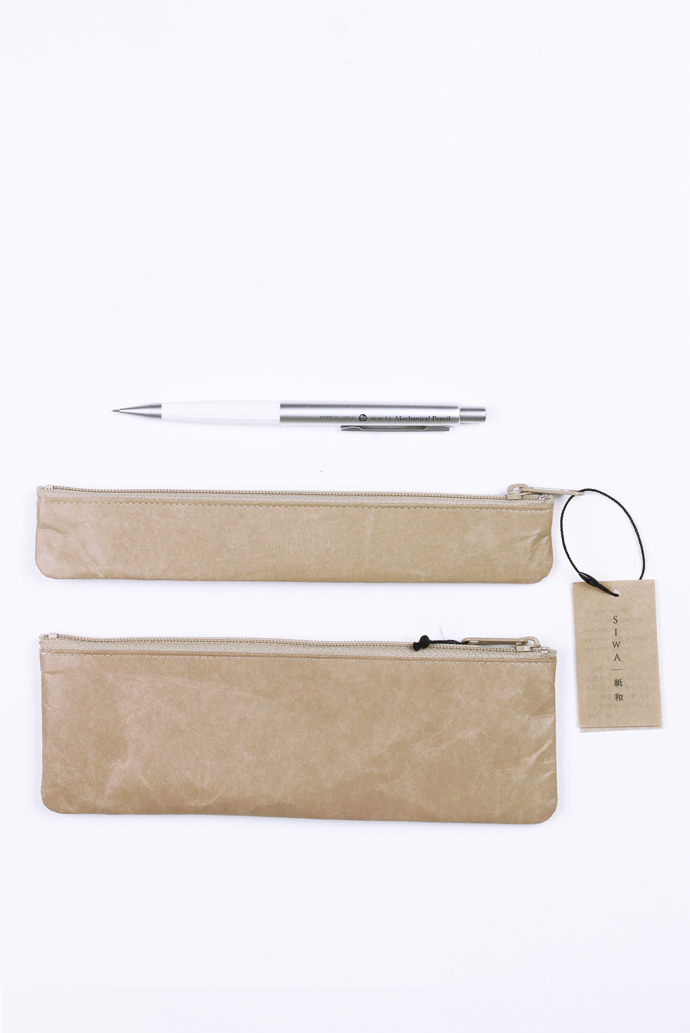 Medium Pen Case, Brown