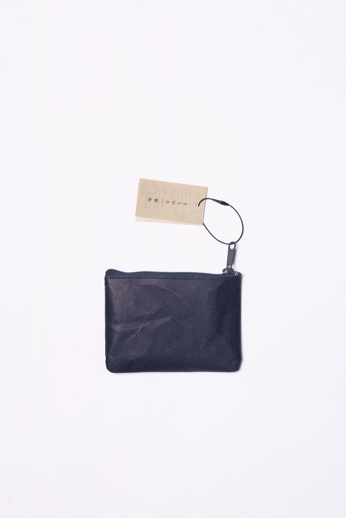 Wide Coin Case, Dark Blue
