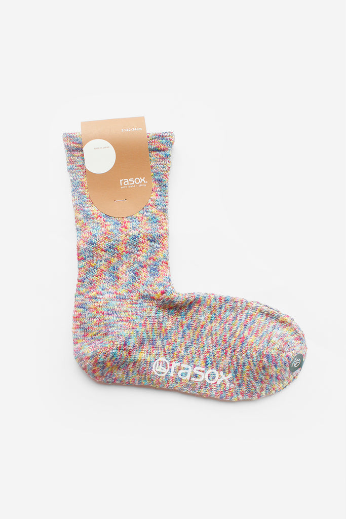 Splash Cotton Sock, Pink Mix