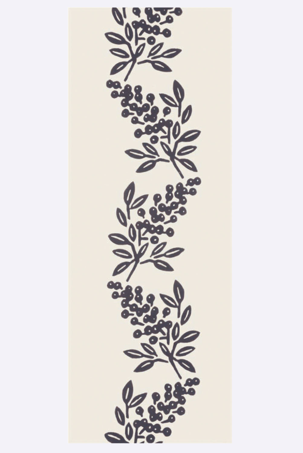 EDA-NANTEN Nandina Tenugui Dark Grey