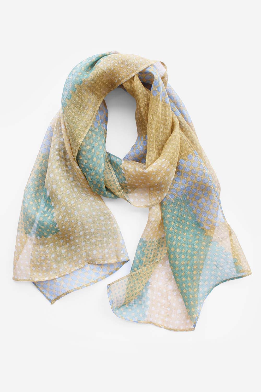 IN & OUT Scarf Yellow