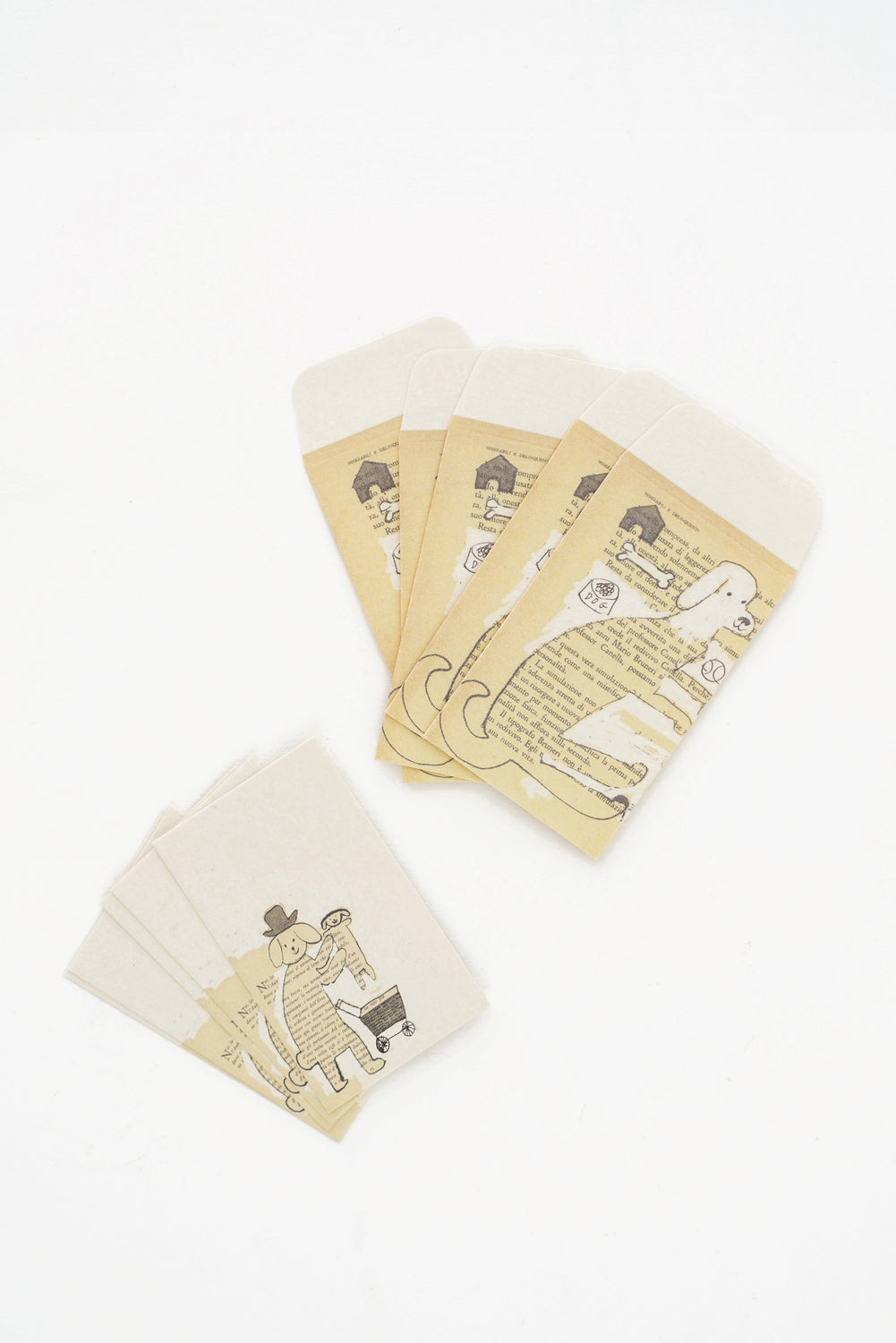 Mini Envelope and Card Set, Dogs