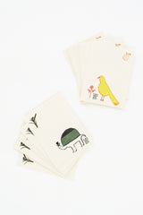 Message Card Set, Bird and Turtle