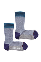 Crew Sports Socks Grey Heather