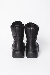Front Zip Wool Lined Boots