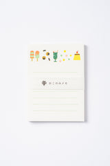 OKONOMI Memo Pad OYATSU (Sweets)