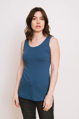 Cotton Tank, Blue