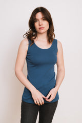 Cotton Tank, Blue