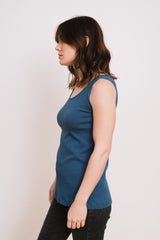 Cotton Tank, Blue