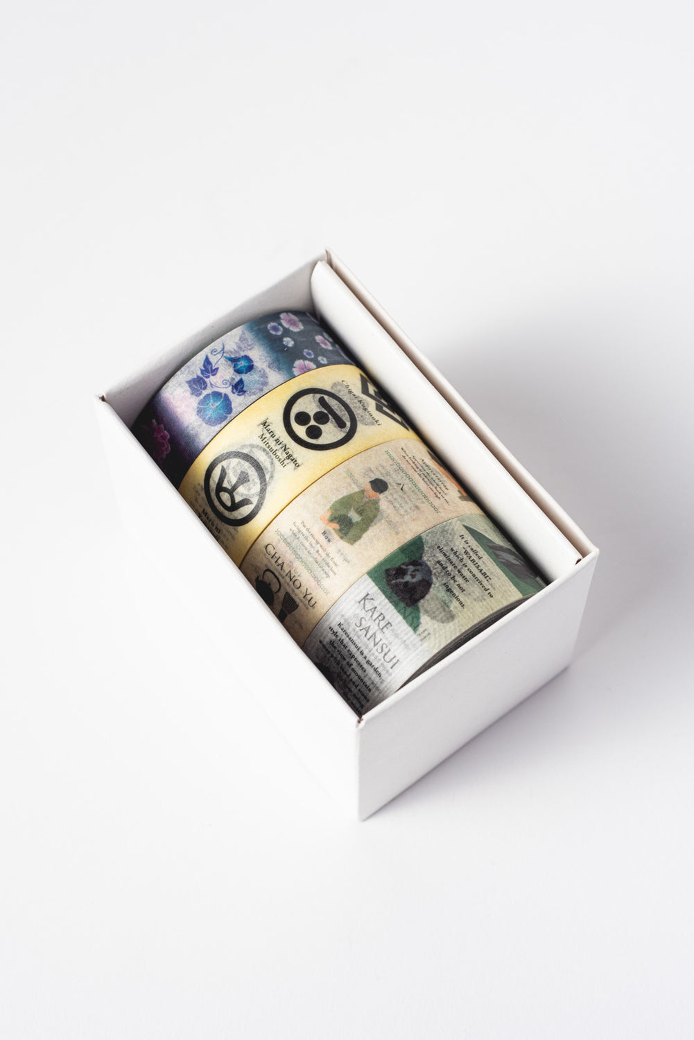 Japan Edition 4 Roll Washi Tape Set