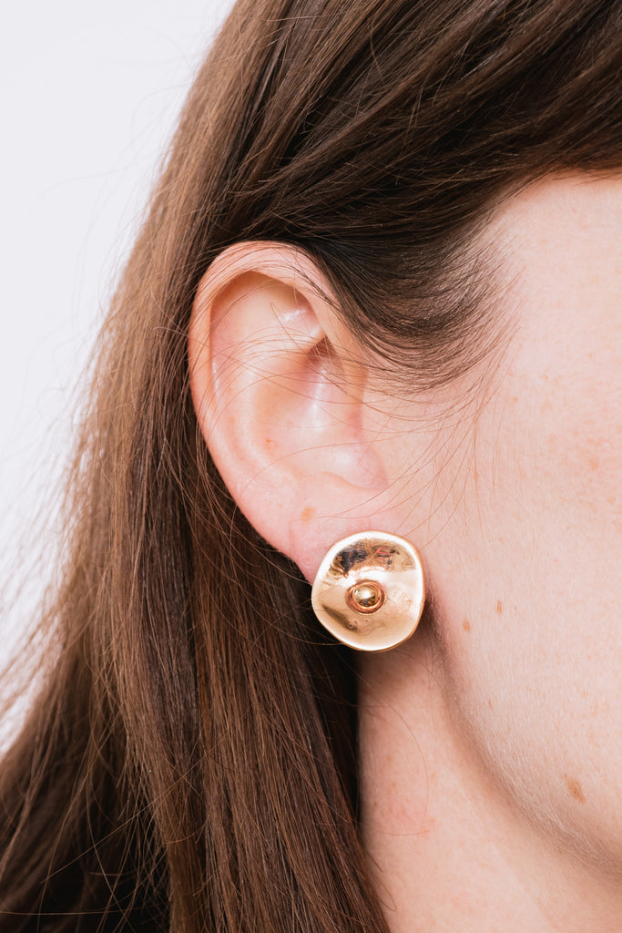 Papaveri Bronze Earrings