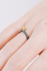 Asterisk Ring, Black