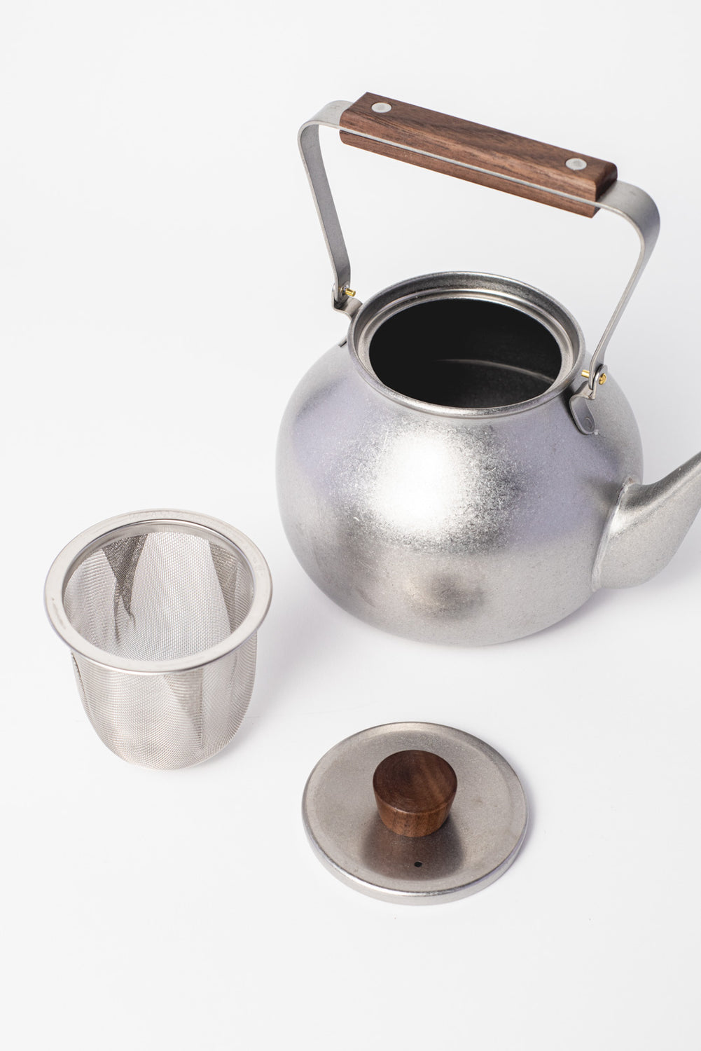 Chaki Teapot Silver L