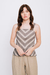 Bias Top Black Stripe