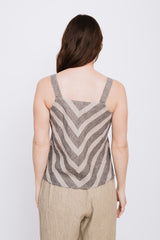 Bias Top Black Stripe