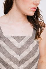 Bias Top Black Stripe