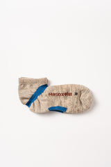 Low Sport Sock, Beige Gray Mix