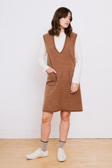 Spencer Jumper Reversible, Camel Melange