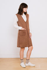 Spencer Jumper Reversible, Camel Melange