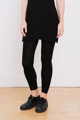 Wool Tank Dress, Black