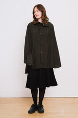 Rain Cape, Dark Green