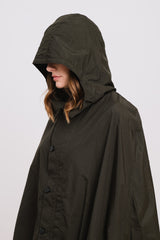 Rain Cape, Dark Green