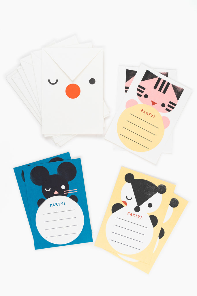 Pantomime Party Invitations
