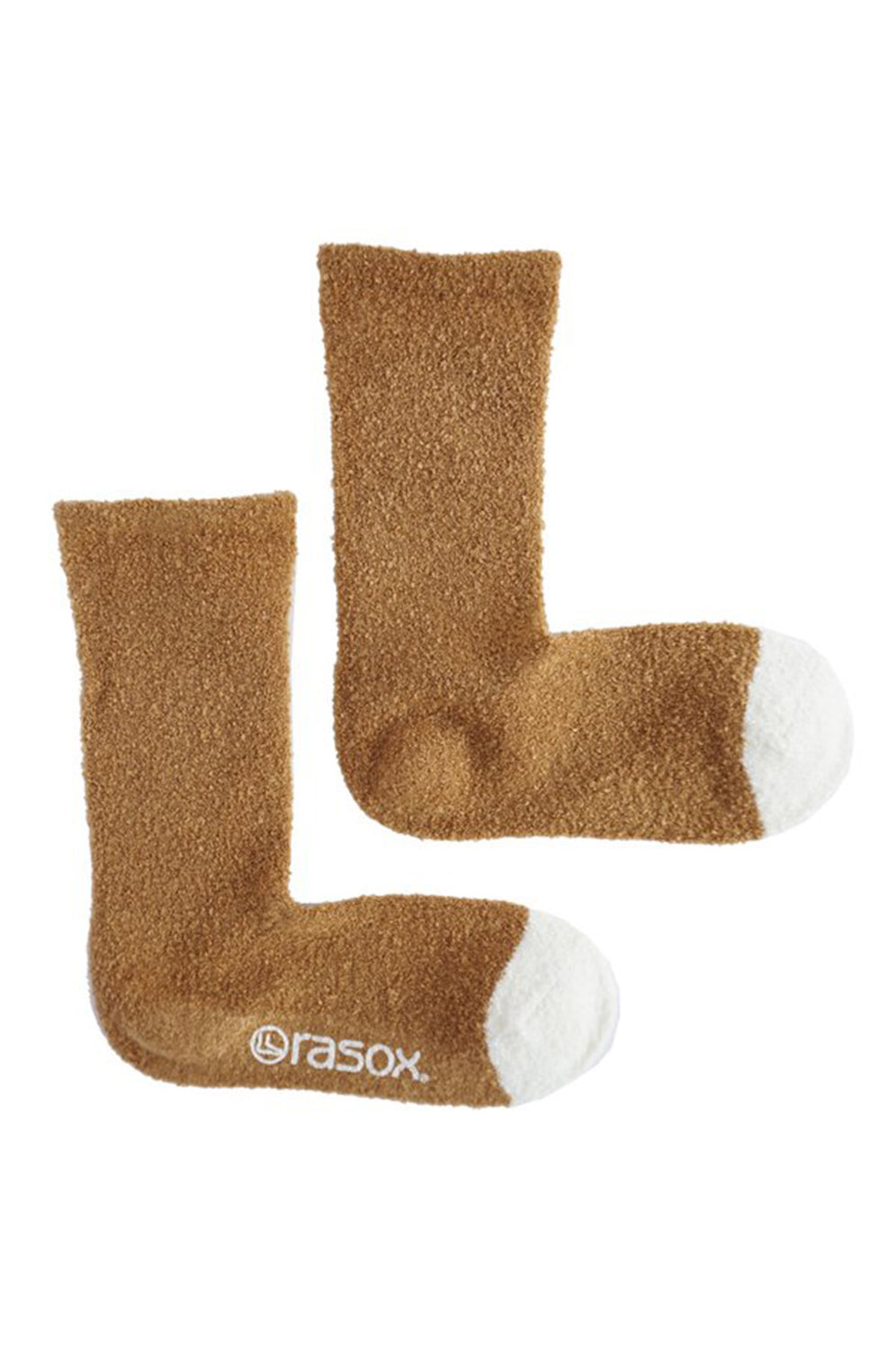 Soft Touch Boucle Socks, Camel