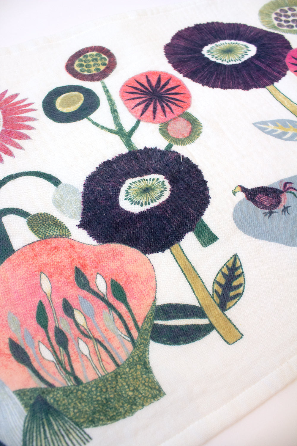 Imabari Cotton Tea Towel, Garden