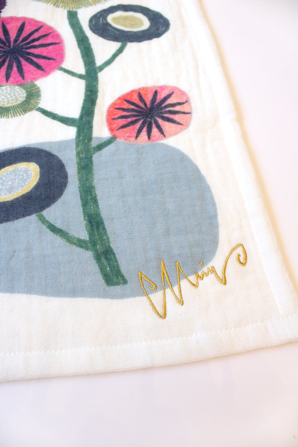 Imabari Cotton Tea Towel, Garden