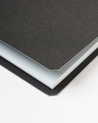 Large Notebook A5 Faded Black