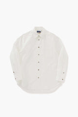 Woven Organic Cotton Long Sleeve Shirt