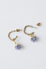 Wild Flower Stone Earrings