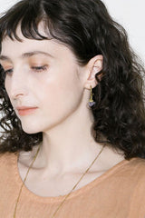 Wild Flower Stone Earrings