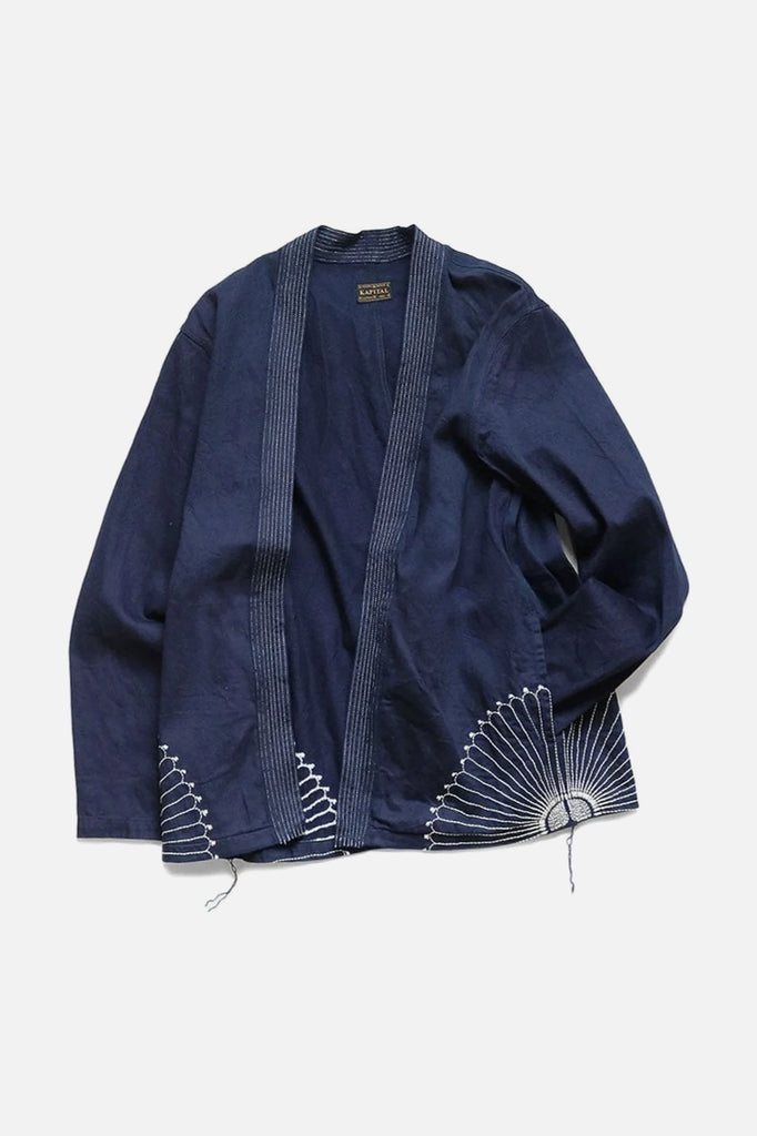 8 Oz INDIGO x INDIGO Denim KAKASHI Shirt (FUROSHIKI)