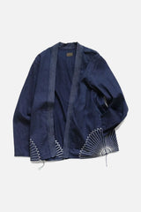 8 Oz INDIGO x INDIGO Denim KAKASHI Shirt (FUROSHIKI)