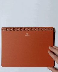 Large Notebook A5 Tangerine