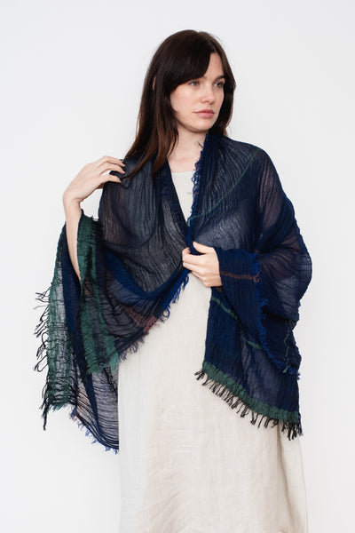 roots shawl BIG cotton｜tamaki niime 玉木新雌