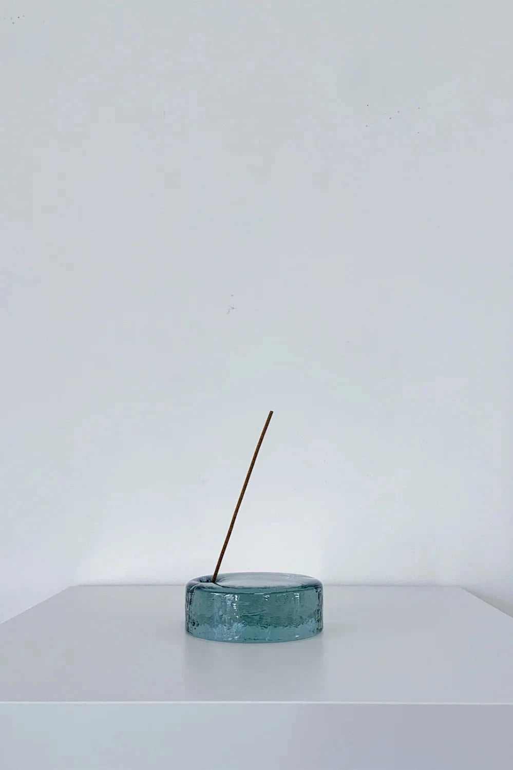 Incense Stand Blue-Grey Medium