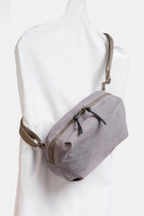 FUKUI SIWA Nylon Body Bag S Greige