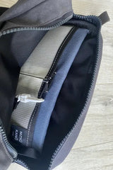 FUKUI SIWA Nylon Body Bag S Greige