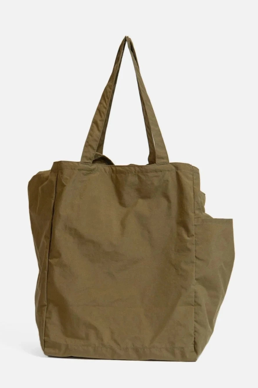 Pocketable 3 way Tote Bag Brown