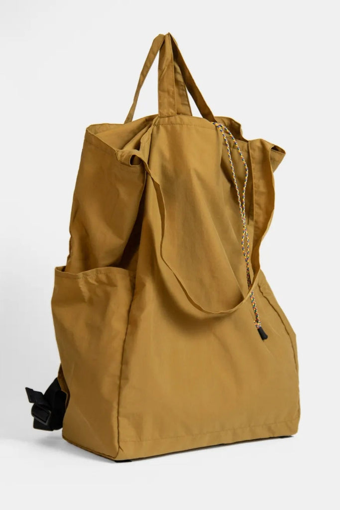 Pocketable 3 Way Backpack Camel