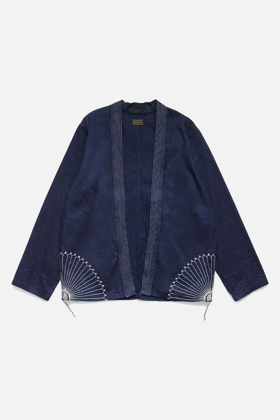 8 Oz INDIGO x INDIGO Denim KAKASHI Shirt (FUROSHIKI)
