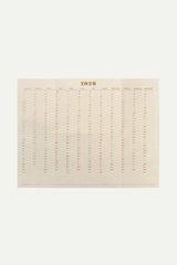 One Year Wall Calendar 2026