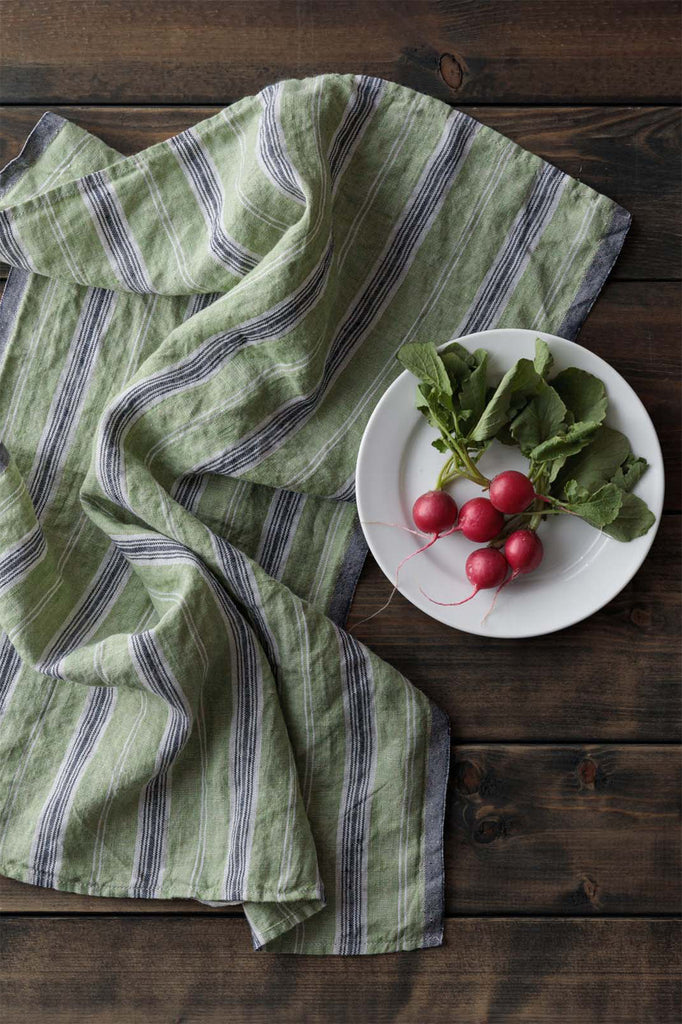 Porte Kitchen Towel, Green